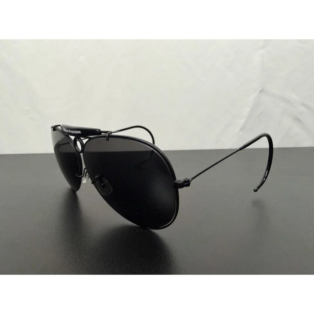 Dillon Precision Shooting Glasses Dark Lens Black Frames & Wrap Around Ear